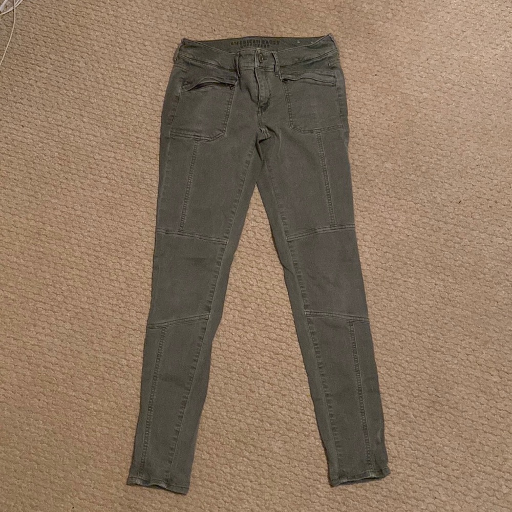 American eagle green jeans